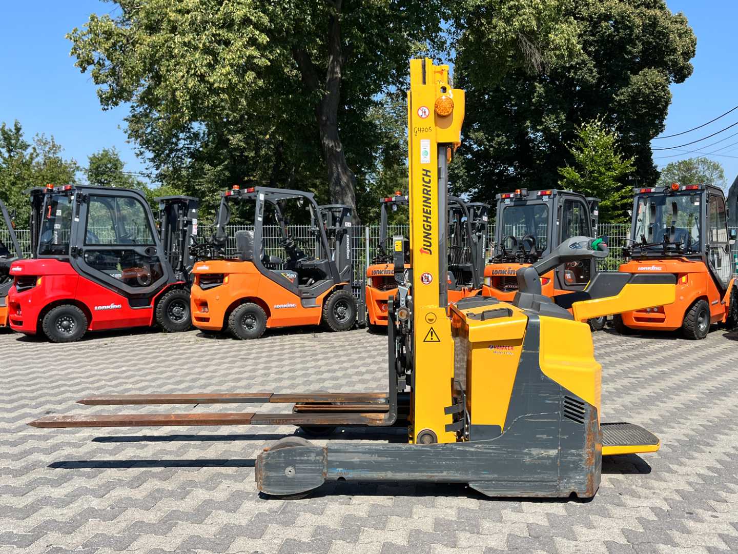 Used Forklift Jungheinrich ERV 308 Žemas vežimėlis (pusiau elektrinis) (Image 5) Used Forklift Jungheinrich ERV 308 Žemas vežimėlis (pusiau elektrinis) (Image 5)
