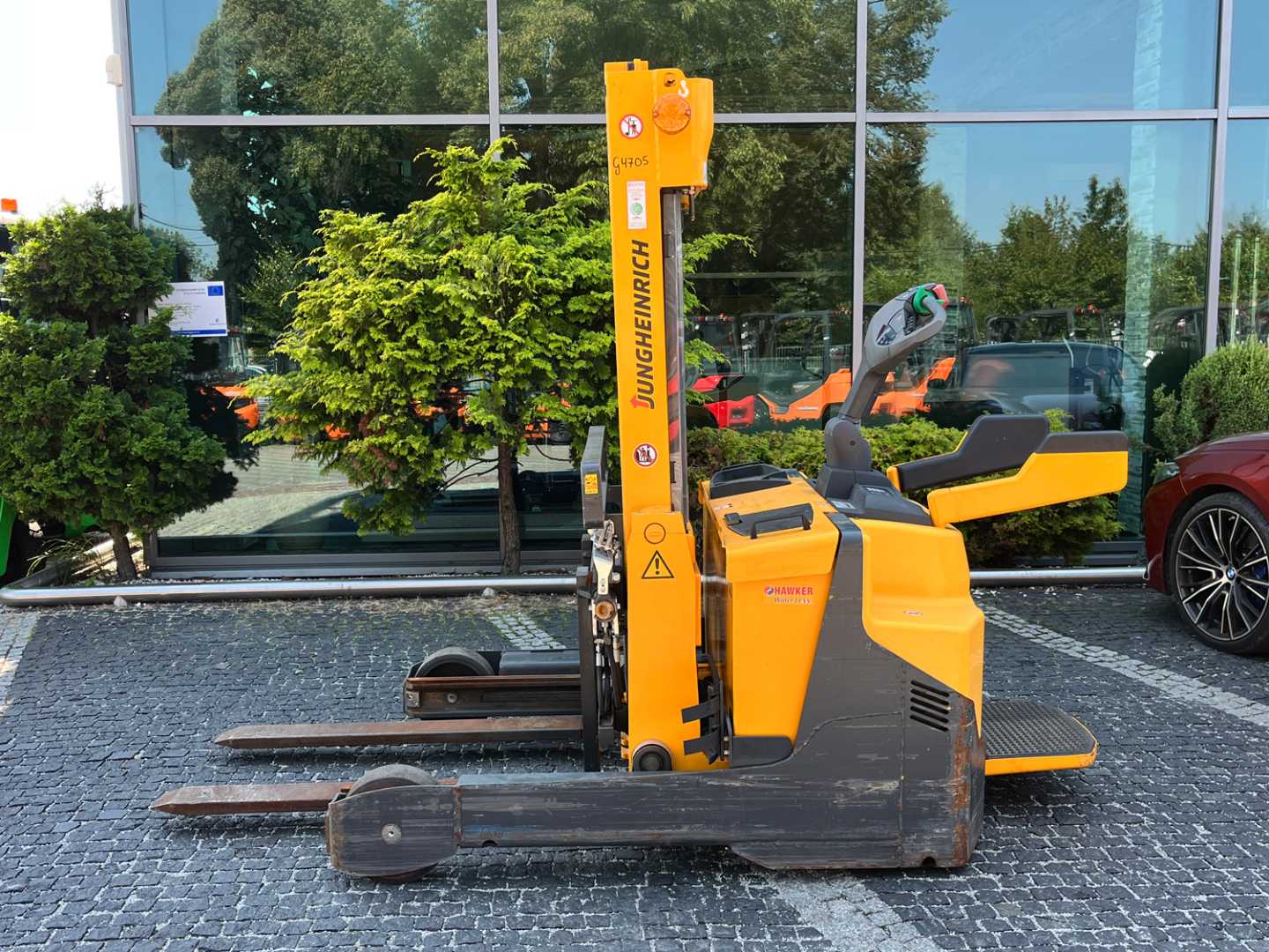 Used Forklift Jungheinrich ERV 308 Žemas vežimėlis (pusiau elektrinis) (Image 7) Used Forklift Jungheinrich ERV 308 Žemas vežimėlis (pusiau elektrinis) (Image 7)