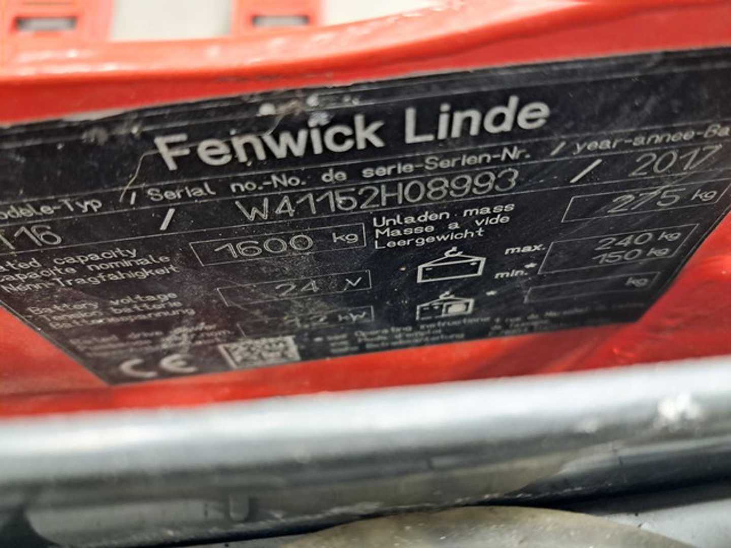 Used Forklift Linde T16 Žemas vežimėlis (pusiau elektrinis) (Image 9) Used Forklift Linde T16 Žemas vežimėlis (pusiau elektrinis) (Image 9)