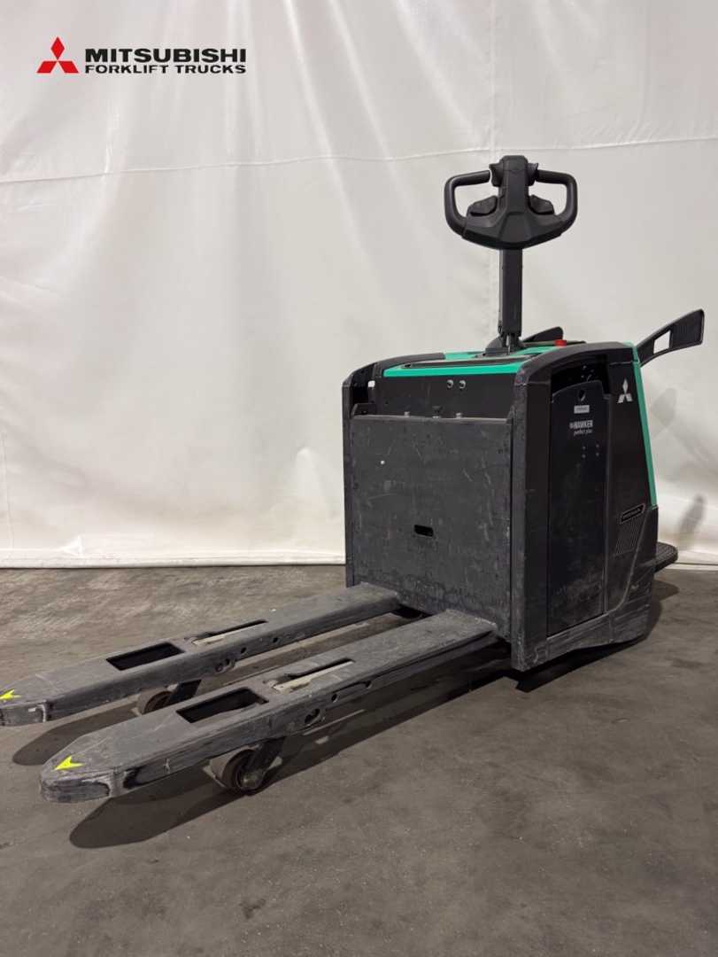 Used Forklift Mitsubishi PBV25N3 - 207 Std. - HH 135 mm - Niederhubwagen Žemas vežimėlis (pusiau elektrinis) (Image 6) Used Forklift Mitsubishi PBV25N3 - 207 Std. - HH 135 mm - Niederhubwagen Žemas vežimėlis (pusiau elektrinis) (Image 6)