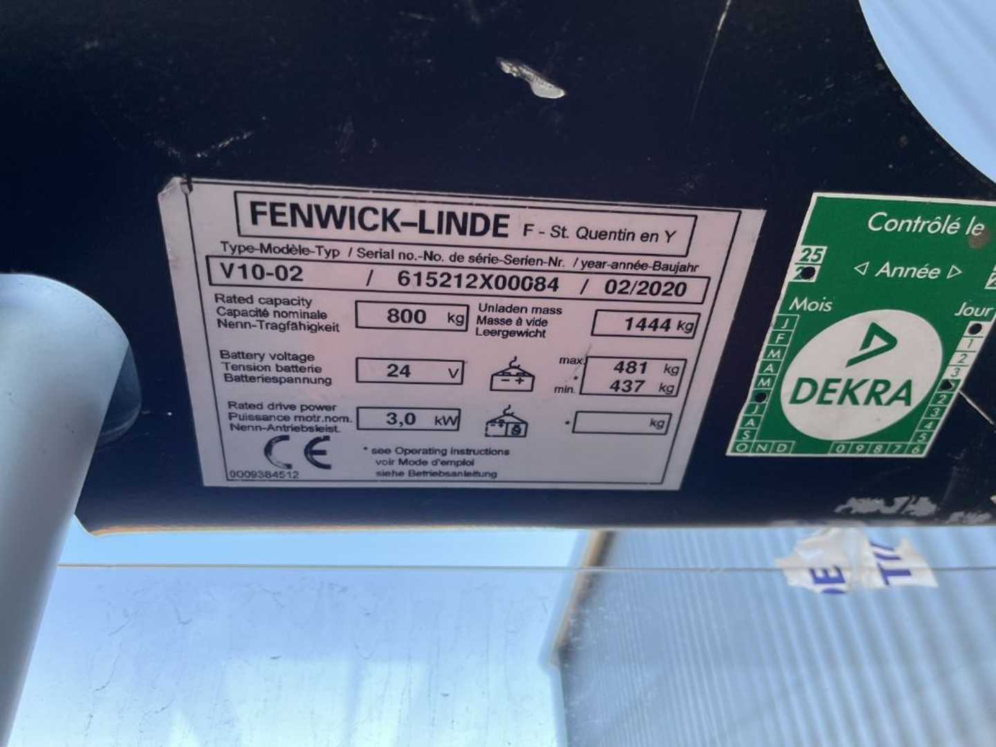Used Forklift Linde V10 Žemo kėlimo krautuvas (< 2,5 m) (Image 4) Used Forklift Linde V10 Žemo kėlimo krautuvas (< 2,5 m) (Image 4)