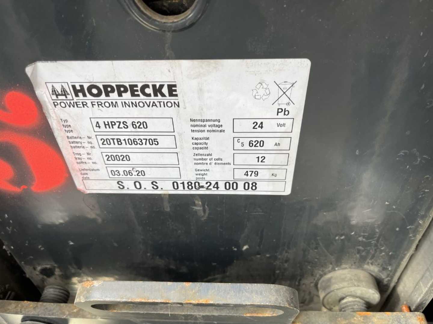 Used Forklift Linde V10 Žemo kėlimo krautuvas (< 2,5 m) (Image 8)