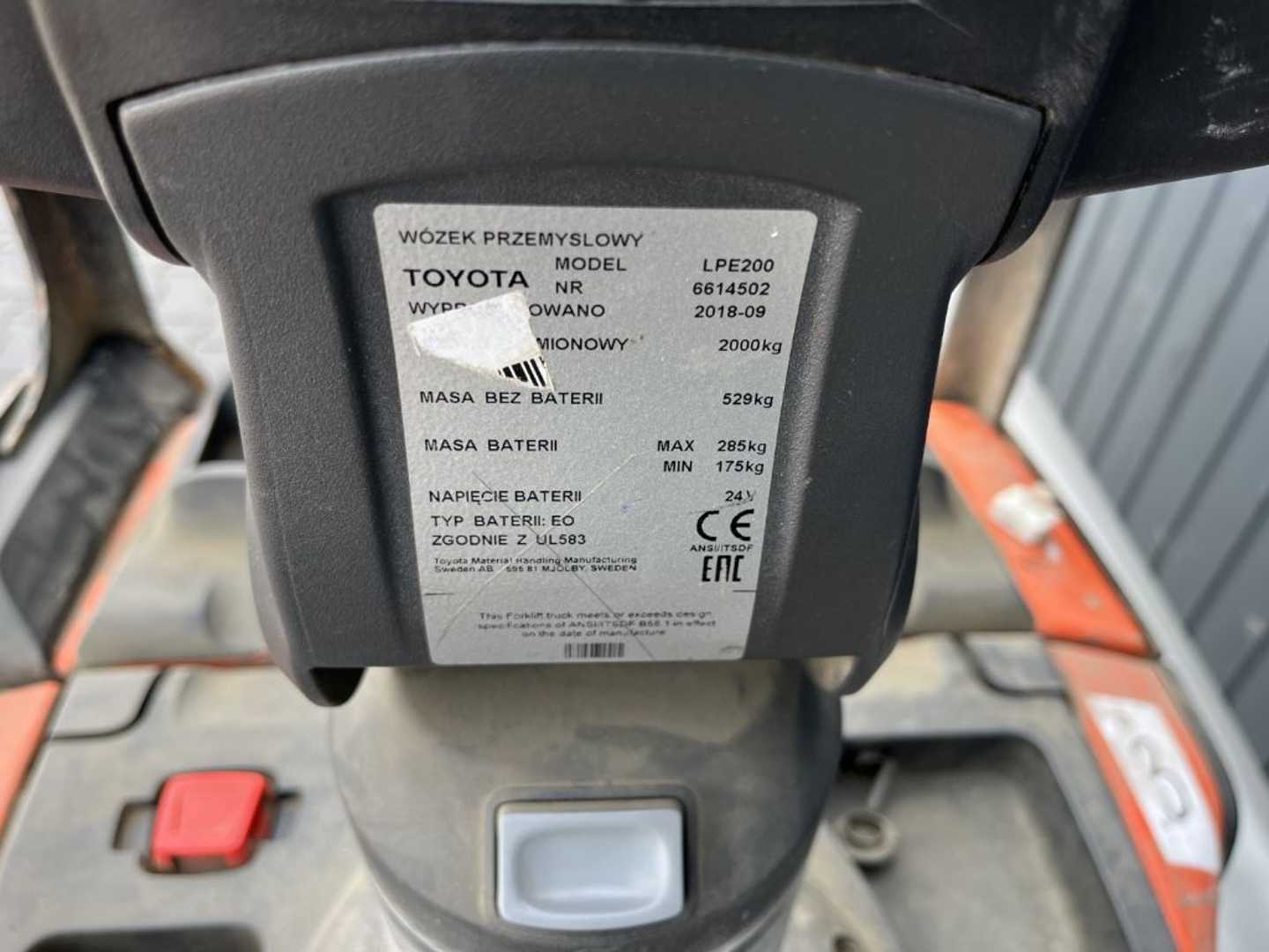 Used Forklift BT LPE200 Žemo kėlimo krautuvas su grąžulu (Image 4) Used Forklift BT LPE200 Žemo kėlimo krautuvas su grąžulu (Image 4)