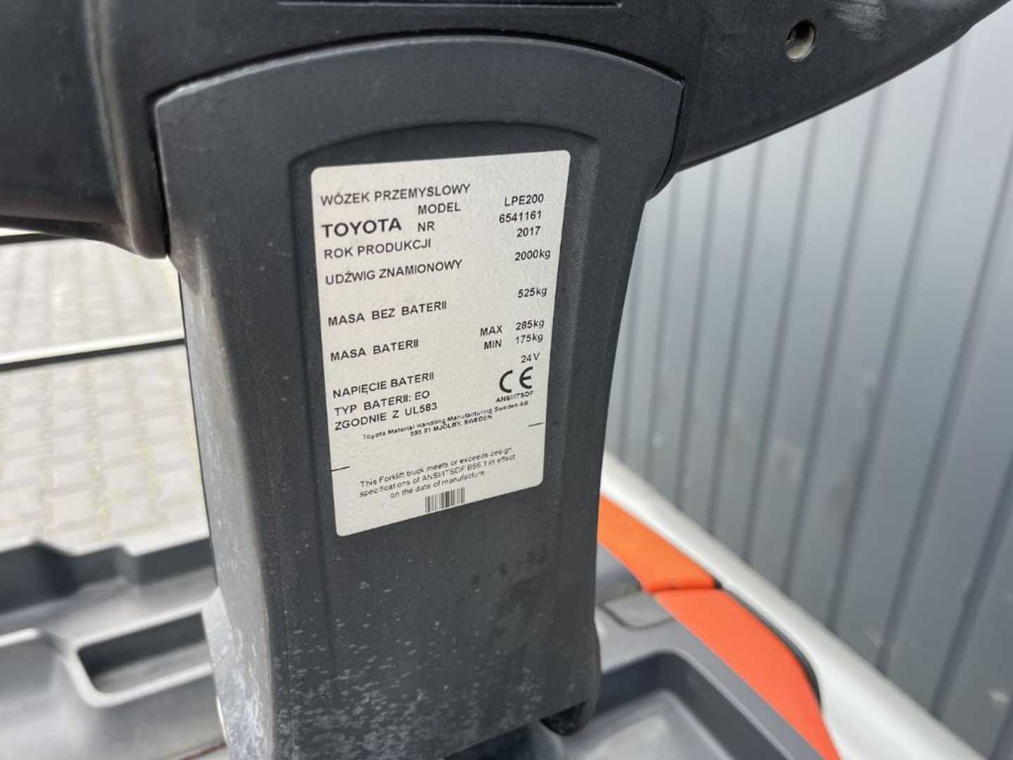 Used Forklift BT LPE200 Žemo kėlimo krautuvas su grąžulu (Image 4) Used Forklift BT LPE200 Žemo kėlimo krautuvas su grąžulu (Image 4)
