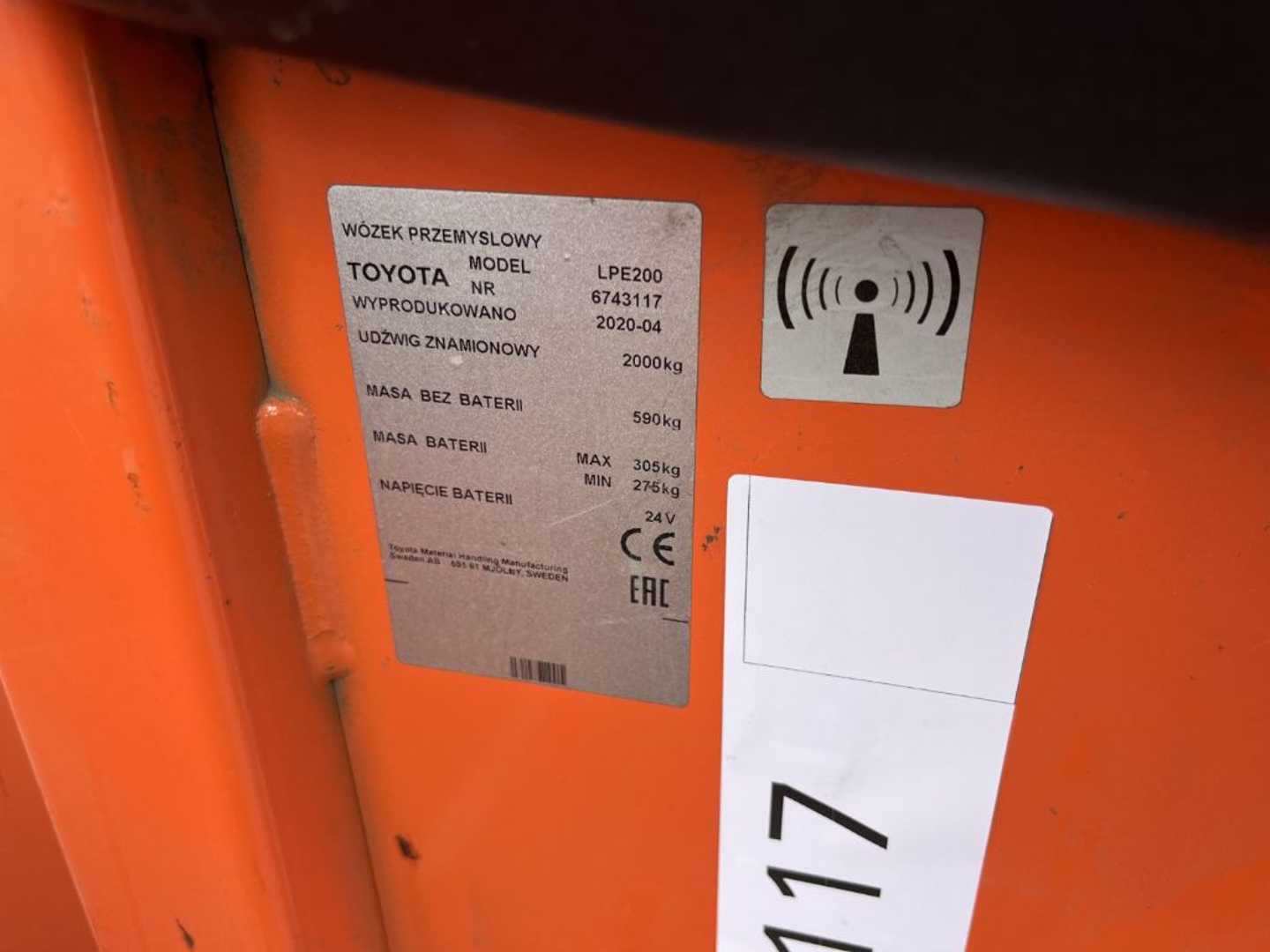 Used Forklift BT LPE200 Žemo kėlimo krautuvas su grąžulu (Image 4) Used Forklift BT LPE200 Žemo kėlimo krautuvas su grąžulu (Image 4)
