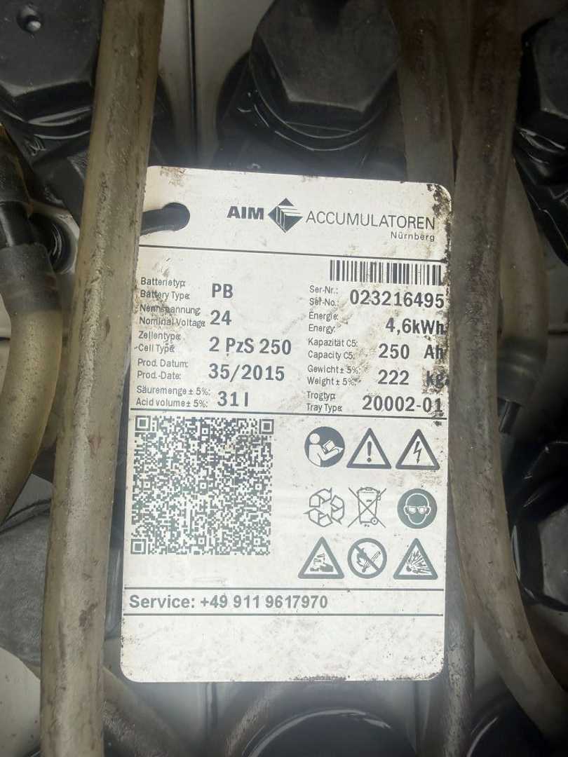 Used Forklift Crown WP 3020 Baujahr 2015/Std. 1955 Gabellänge 2000 Žemo kėlimo krautuvas su grąžulu (Image 6) Used Forklift Crown WP 3020 Baujahr 2015/Std. 1955 Gabellänge 2000 Žemo kėlimo krautuvas su grąžulu (Image 6)
