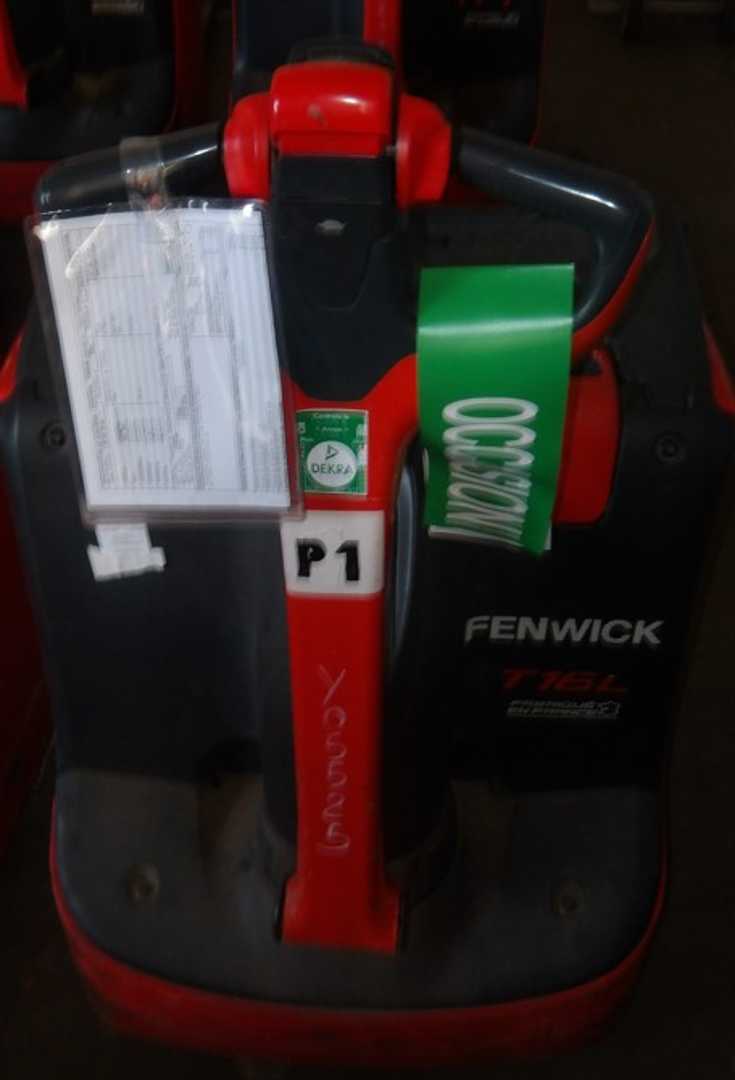 Used Forklift Fenwick T 16 L Žemo kėlimo krautuvas su grąžulu (Image 1)