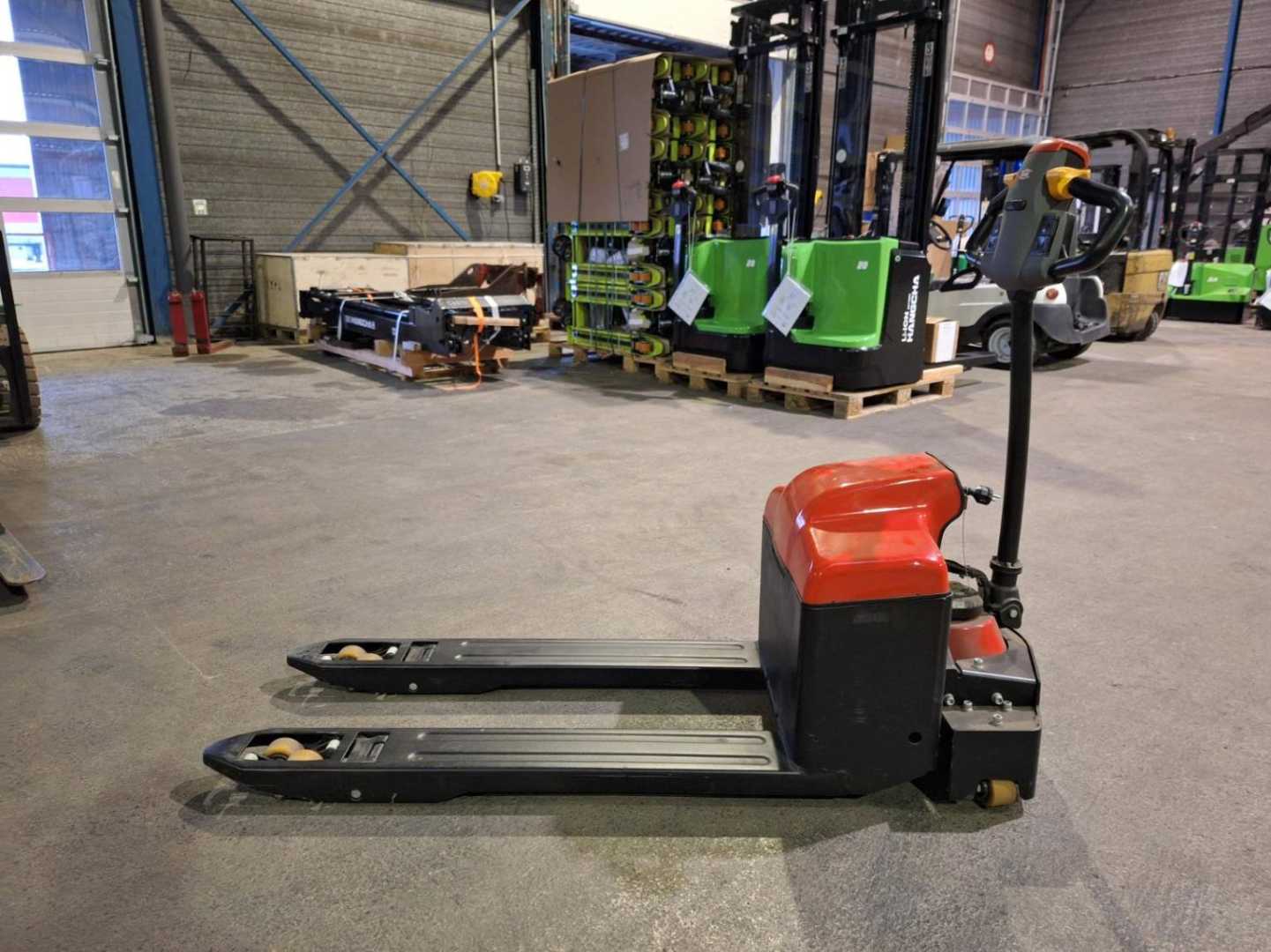 Used Forklift Hangcha CBD16-ET Žemo kėlimo krautuvas su grąžulu (Image 10)