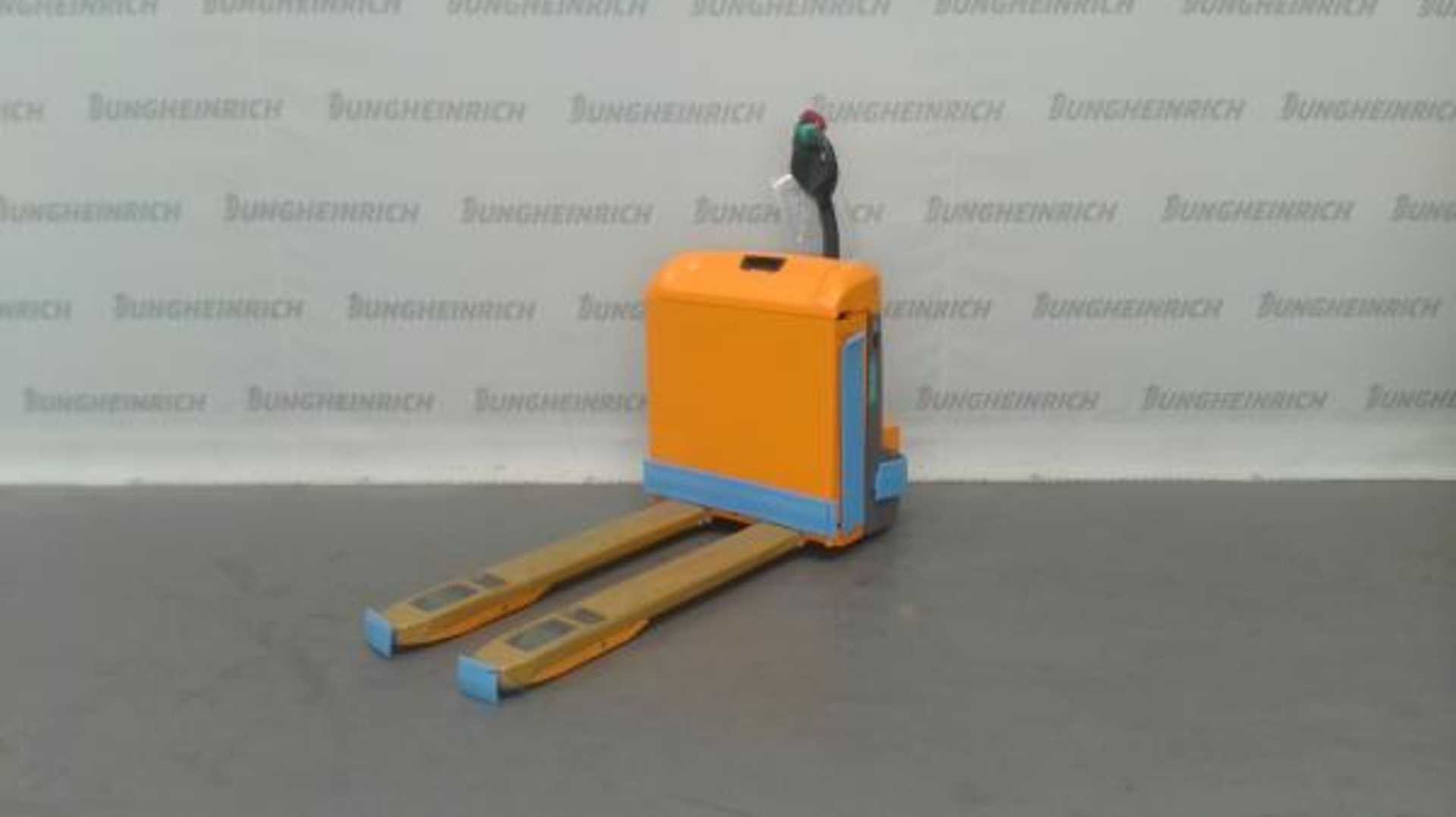 Used Forklift Jungheinrich EJE 114 115 53K Pro Trac Žemo kėlimo krautuvas su grąžulu (Image 1) Used Forklift Jungheinrich EJE 114 115 53K Pro Trac Žemo kėlimo krautuvas su grąžulu (Image 1)