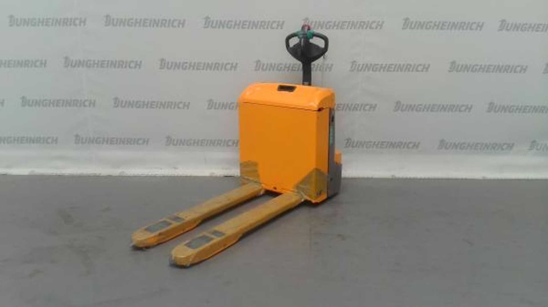 Used Forklift Jungheinrich EJE 114 115-51 Pro Trac Žemo kėlimo krautuvas su grąžulu (Image 1) Used Forklift Jungheinrich EJE 114 115-51 Pro Trac Žemo kėlimo krautuvas su grąžulu (Image 1)