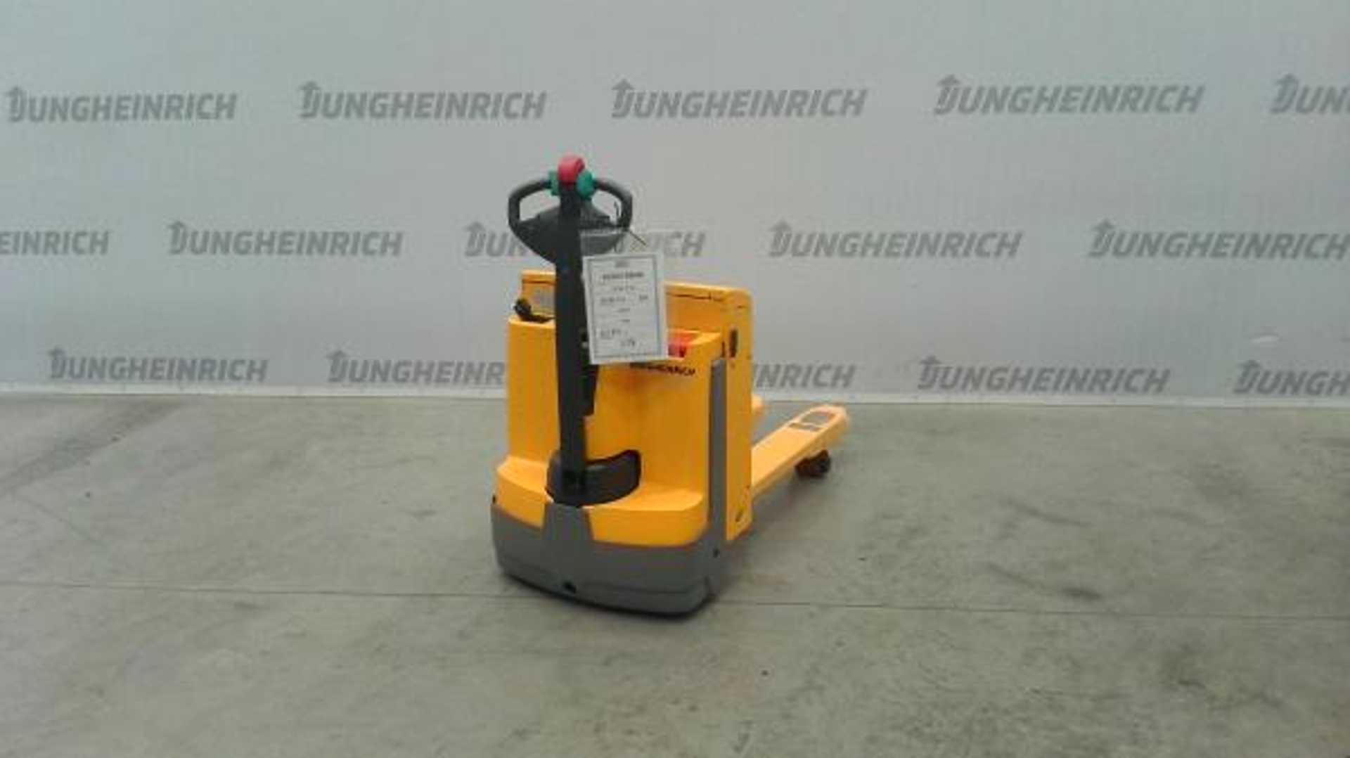 Used Forklift Jungheinrich EJE 116 115-54 Žemo kėlimo krautuvas su grąžulu (Image 1)