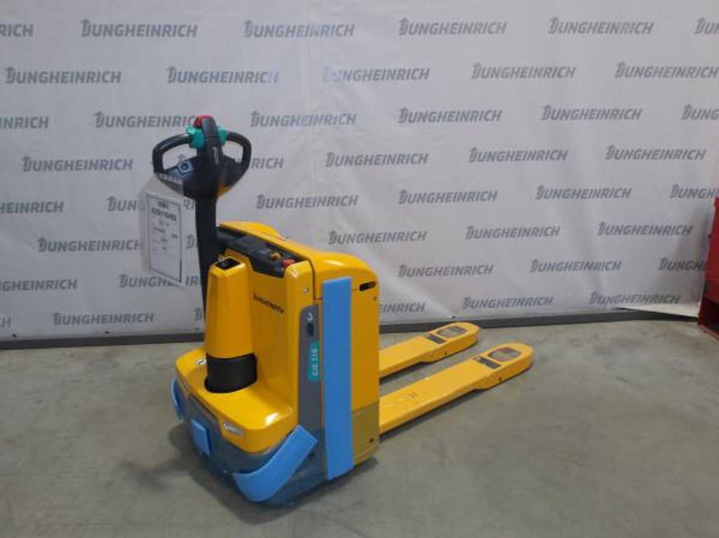 Used Forklift Jungheinrich EJE 116 115-54 Žemo kėlimo krautuvas su grąžulu (Image 2)