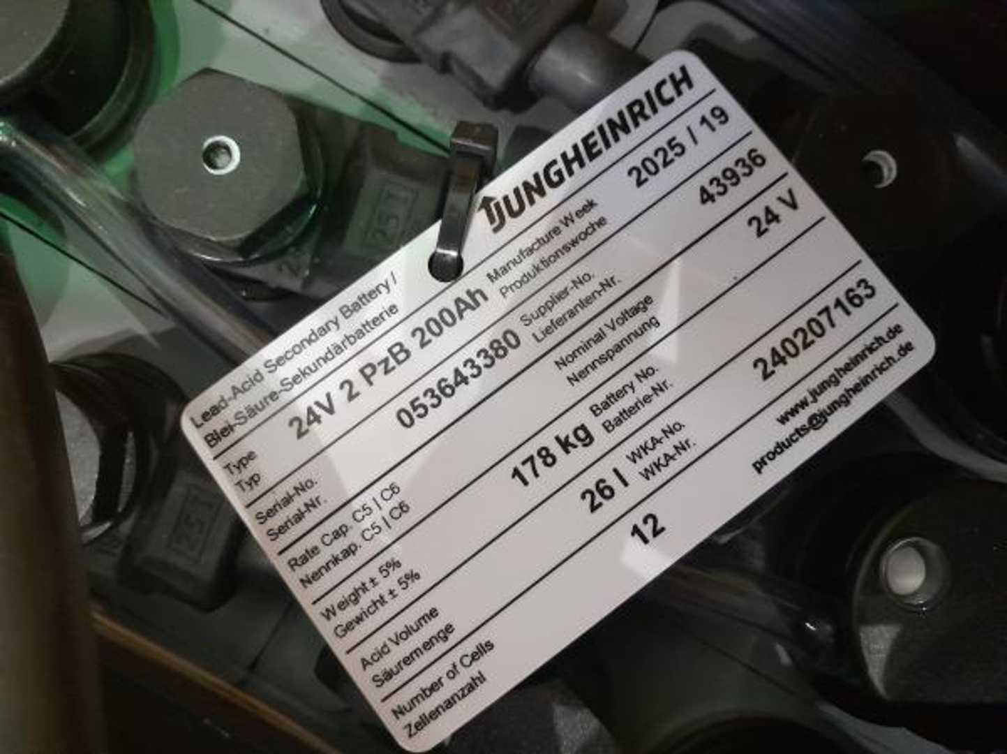 Used Forklift Jungheinrich EJE C20 115-54 Žemo kėlimo krautuvas su grąžulu (Image 5) Used Forklift Jungheinrich EJE C20 115-54 Žemo kėlimo krautuvas su grąžulu (Image 5)