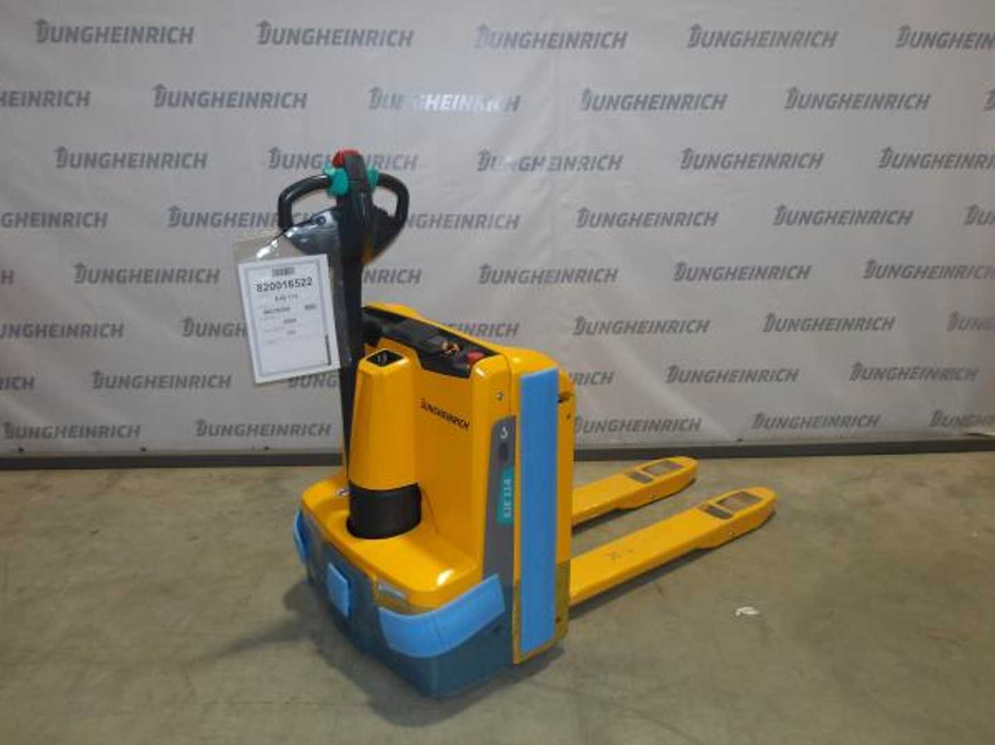 Used Forklift Jungheinrich EJE 114 115-54 Žemo kėlimo krautuvas su grąžulu (Image 2) Used Forklift Jungheinrich EJE 114 115-54 Žemo kėlimo krautuvas su grąžulu (Image 2)