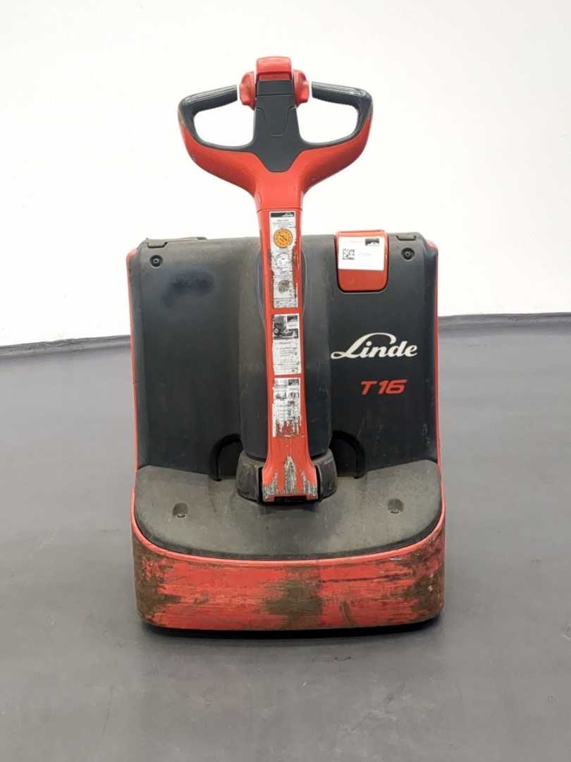 Used Forklift Linde T16-1152-02 Žemo kėlimo krautuvas su grąžulu (Image 3)