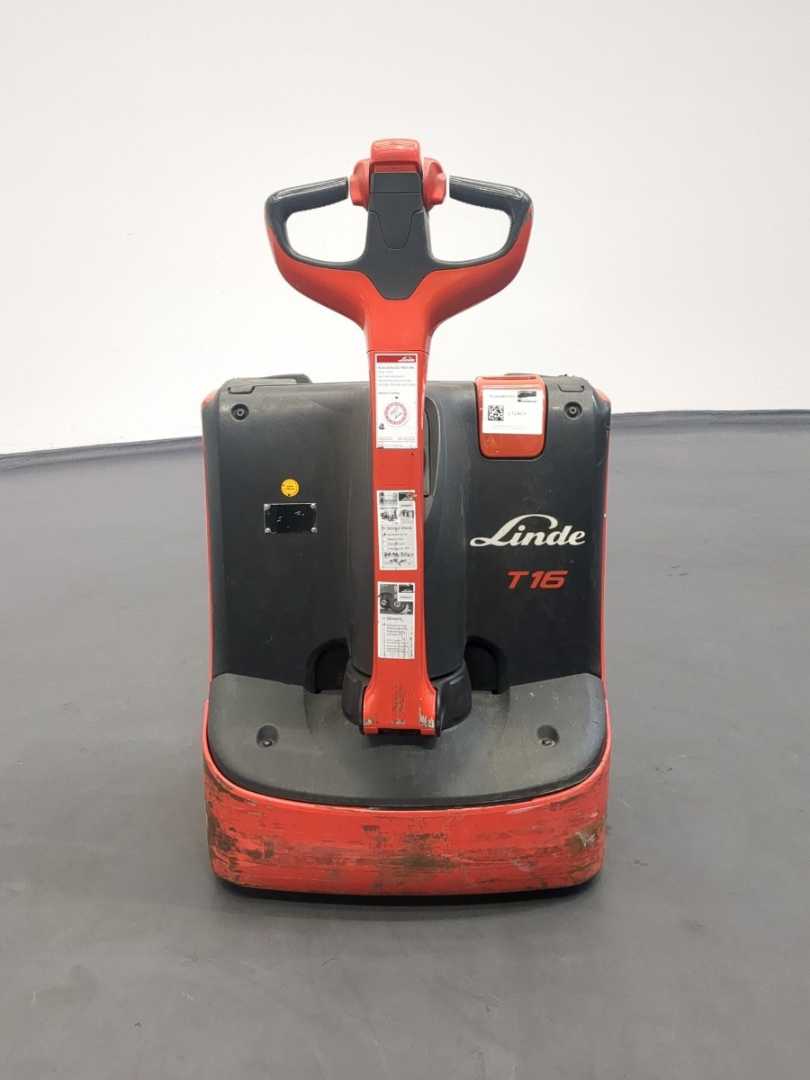 Used Forklift Linde T16-1152-02 Žemo kėlimo krautuvas su grąžulu (Image 3)