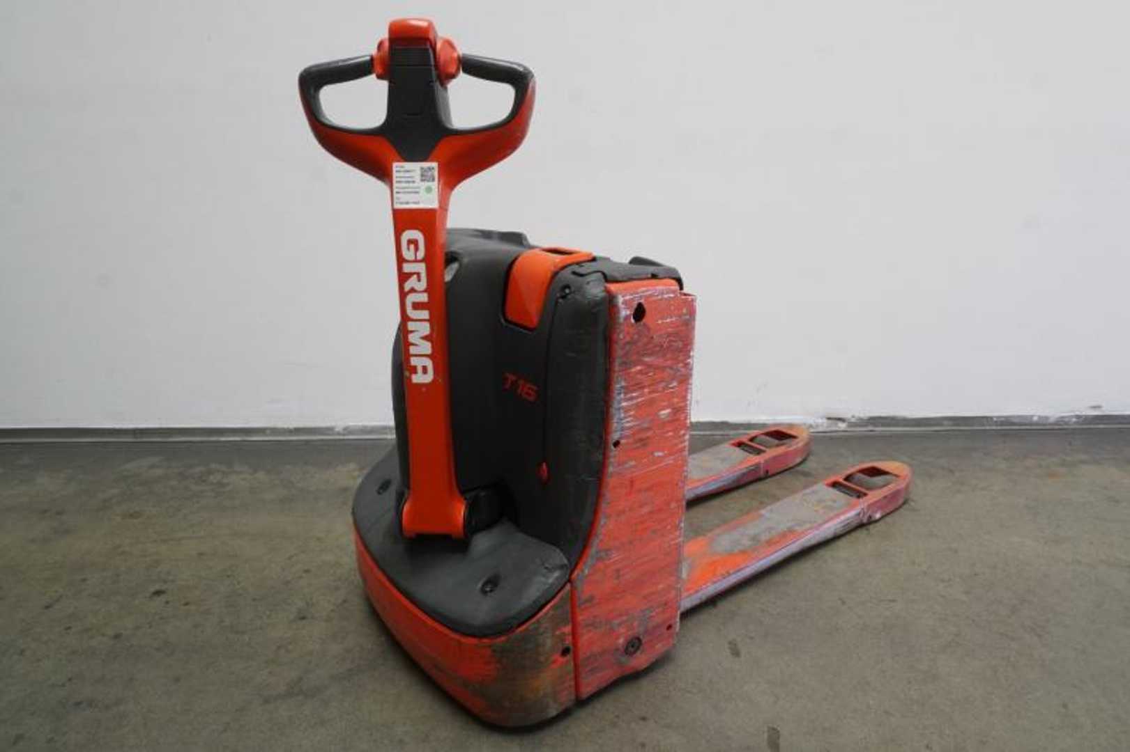 Used Forklift Linde T 16 ION 1152 Žemo kėlimo krautuvas su grąžulu (Image 1)