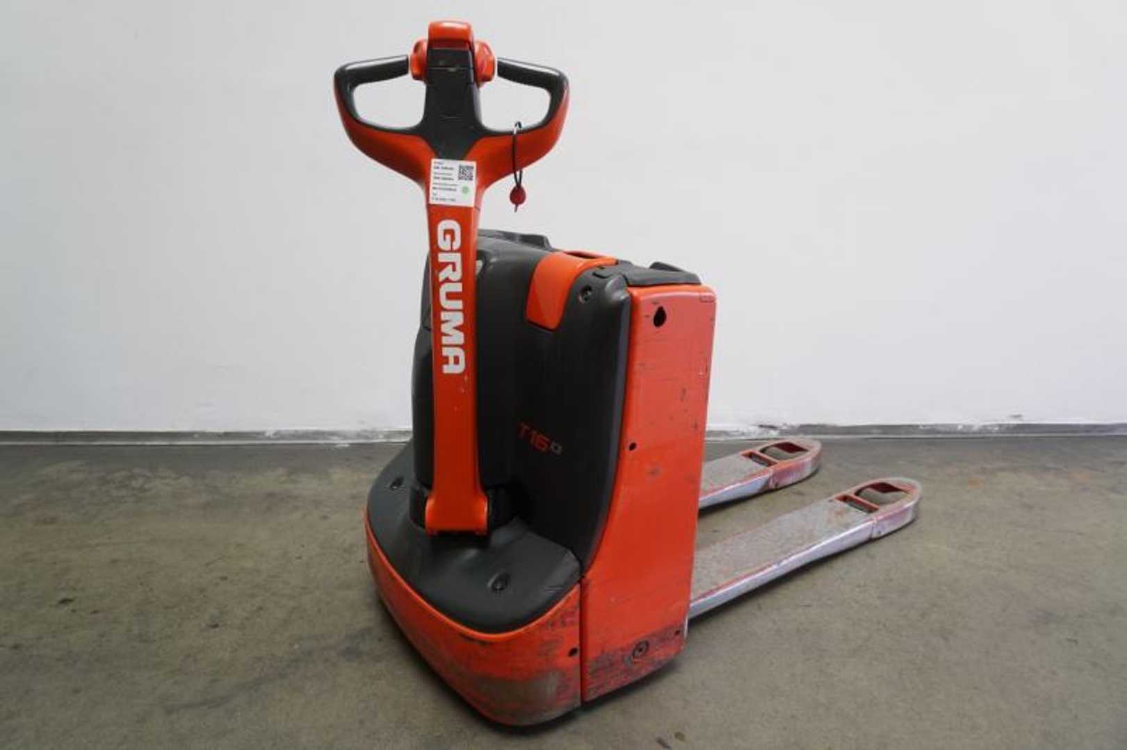 Used Forklift Linde T 16 ION 1152 Žemo kėlimo krautuvas su grąžulu (Image 1)