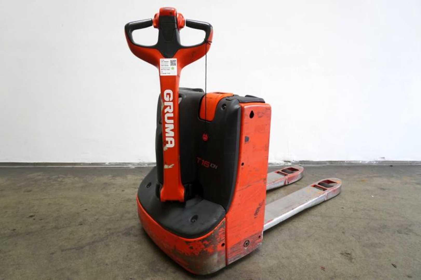 Used Forklift Linde T 16 ION 1152 Žemo kėlimo krautuvas su grąžulu (Image 1)