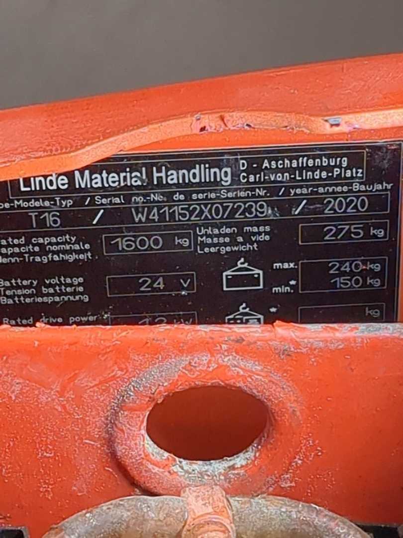 Used Forklift Linde ROTABATT Žemo kėlimo krautuvas su grąžulu (Image 6) Used Forklift Linde ROTABATT Žemo kėlimo krautuvas su grąžulu (Image 6)