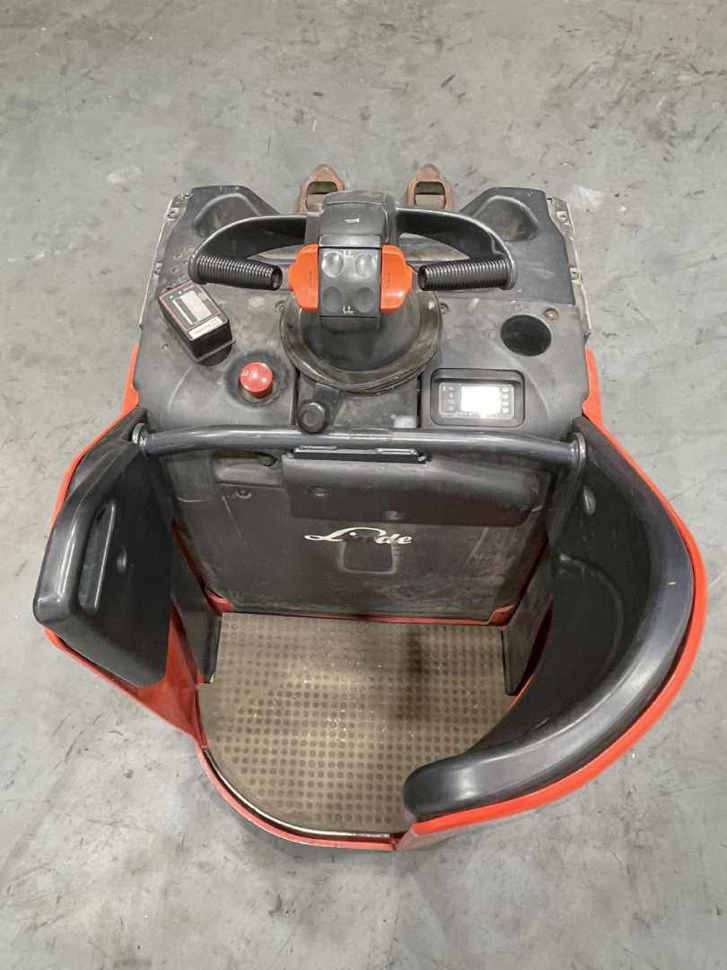 Used Forklift Linde T20SP-131 Žemo kėlimo krautuvas su grąžulu (Image 7)