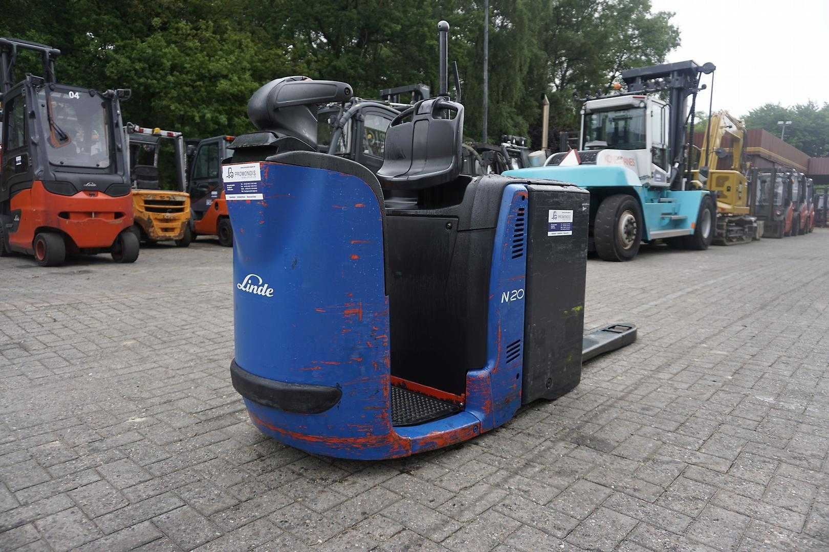 Used Forklift Linde N 20 - Niederhubwagen Žemo kėlimo krautuvas su vairuotojo stovu (ar keleivio platforma) (Image 1) Used Forklift Linde N 20 - Niederhubwagen Žemo kėlimo krautuvas su vairuotojo stovu (ar keleivio platforma) (Image 1)