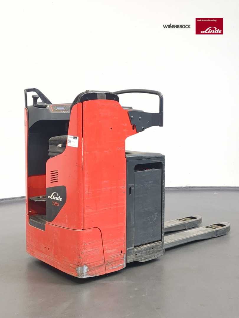 Used Forklift Linde T20R-1154-03 Žemo kėlimo krautuvas su vairuotojo stovu (ar keleivio platforma) (Image 1) Used Forklift Linde T20R-1154-03 Žemo kėlimo krautuvas su vairuotojo stovu (ar keleivio platforma) (Image 1)