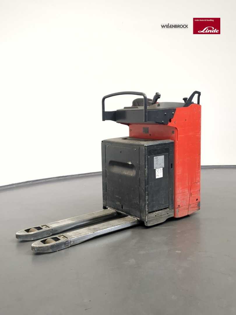 Used Forklift Linde T20R-1154-03 Žemo kėlimo krautuvas su vairuotojo stovu (ar keleivio platforma) (Image 2) Used Forklift Linde T20R-1154-03 Žemo kėlimo krautuvas su vairuotojo stovu (ar keleivio platforma) (Image 2)