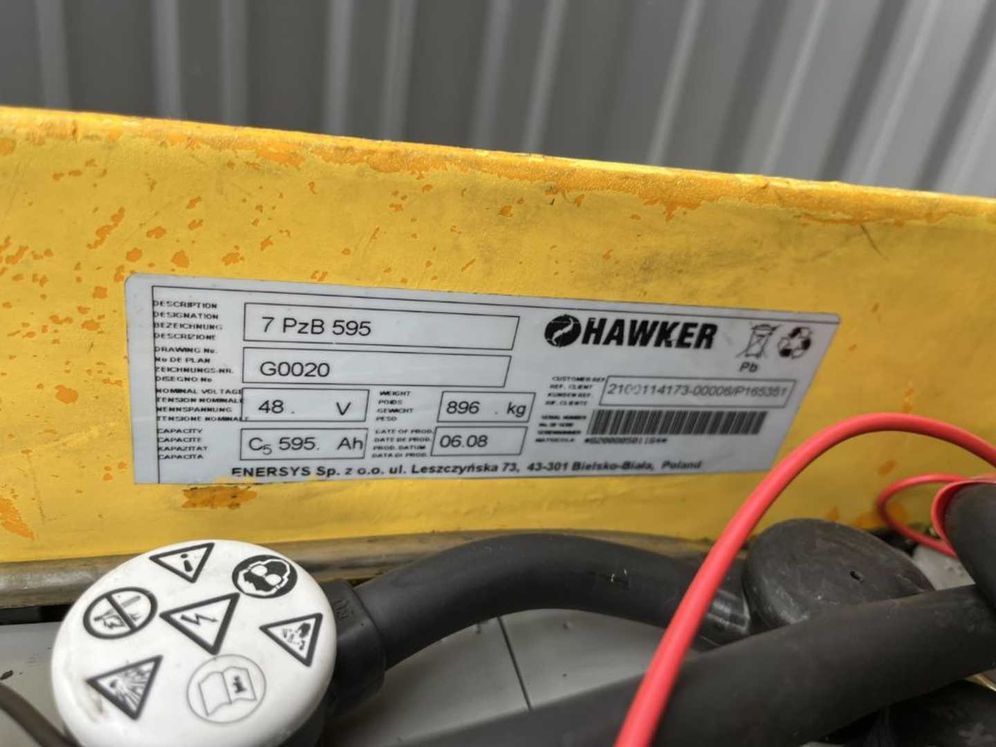 Used Forklift Hyster J1.60XMT 3 riteņu dakšu iekrāvējs (Image 7) Used Forklift Hyster J1.60XMT 3 riteņu dakšu iekrāvējs (Image 7)