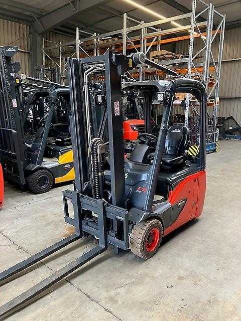 Used Forklift Linde E16C 3 riteņu dakšu iekrāvējs (Image 9) Used Forklift Linde E16C 3 riteņu dakšu iekrāvējs (Image 9)