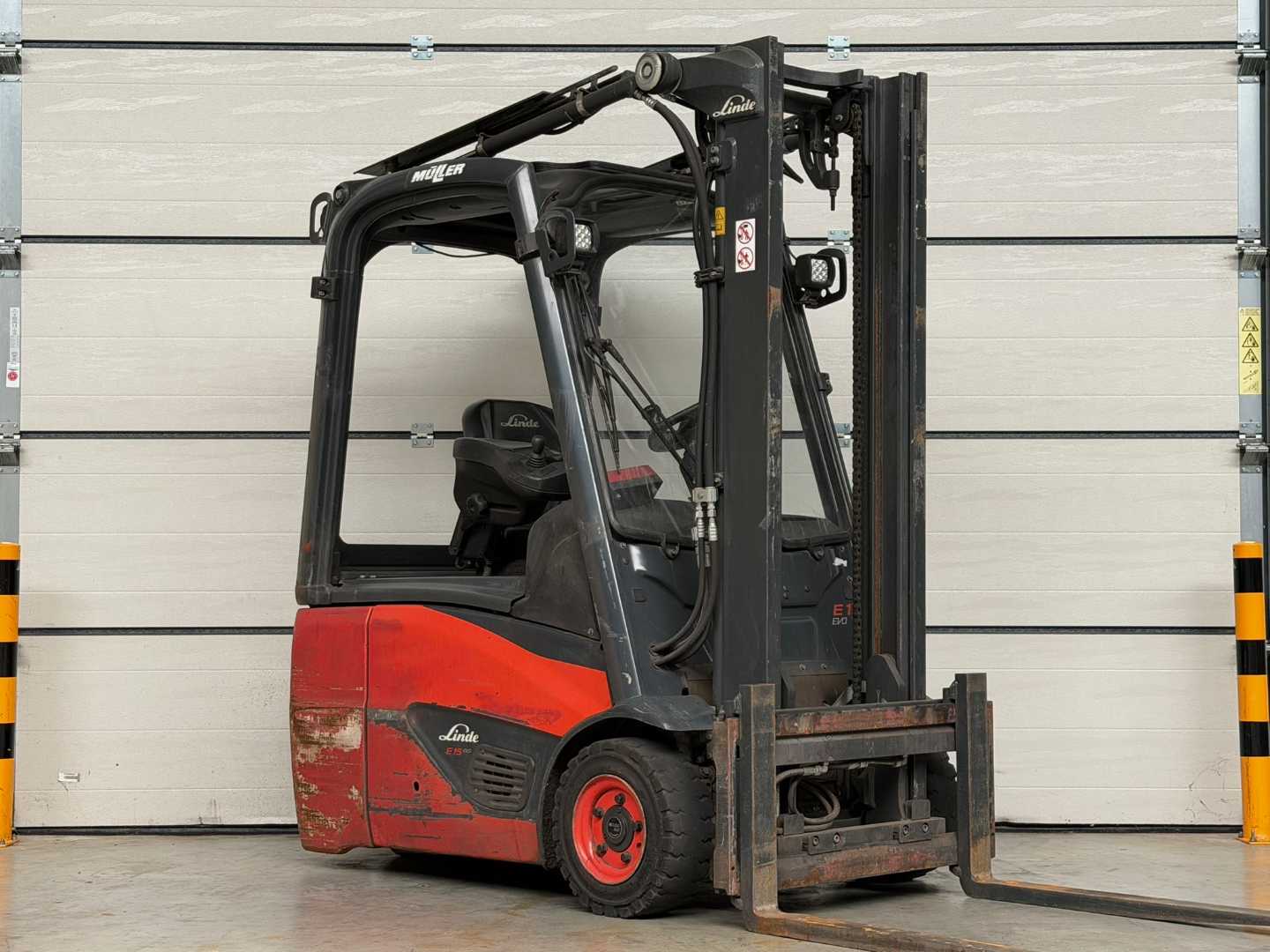 Used Forklift Linde E15 -02 3 riteņu dakšu iekrāvējs (Image 1) Used Forklift Linde E15 -02 3 riteņu dakšu iekrāvējs (Image 1)