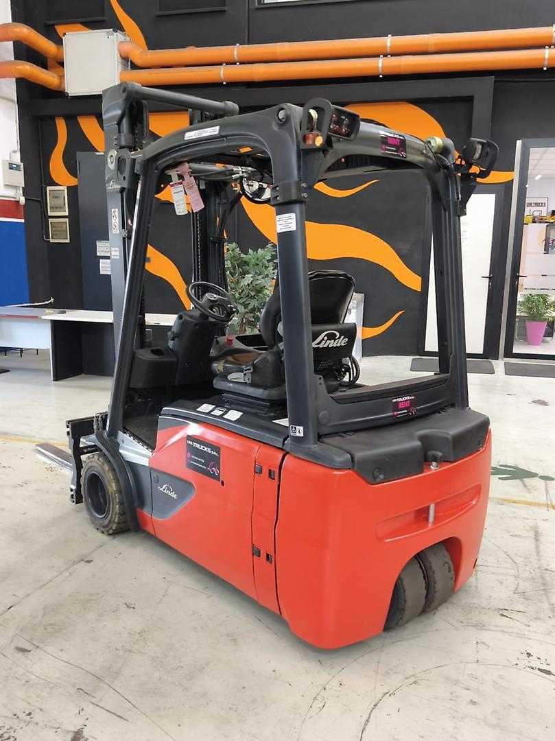 Used Forklift Linde E20L-02 3 riteņu dakšu iekrāvējs (Image 3)