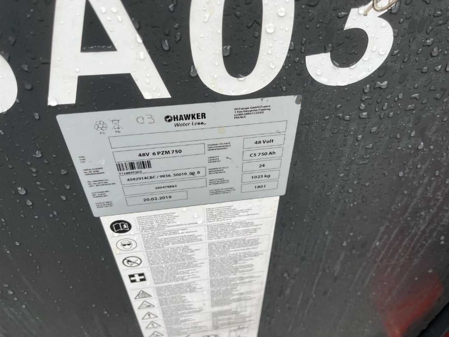 Used Forklift Linde E20L-02 3 riteņu dakšu iekrāvējs (Image 8)