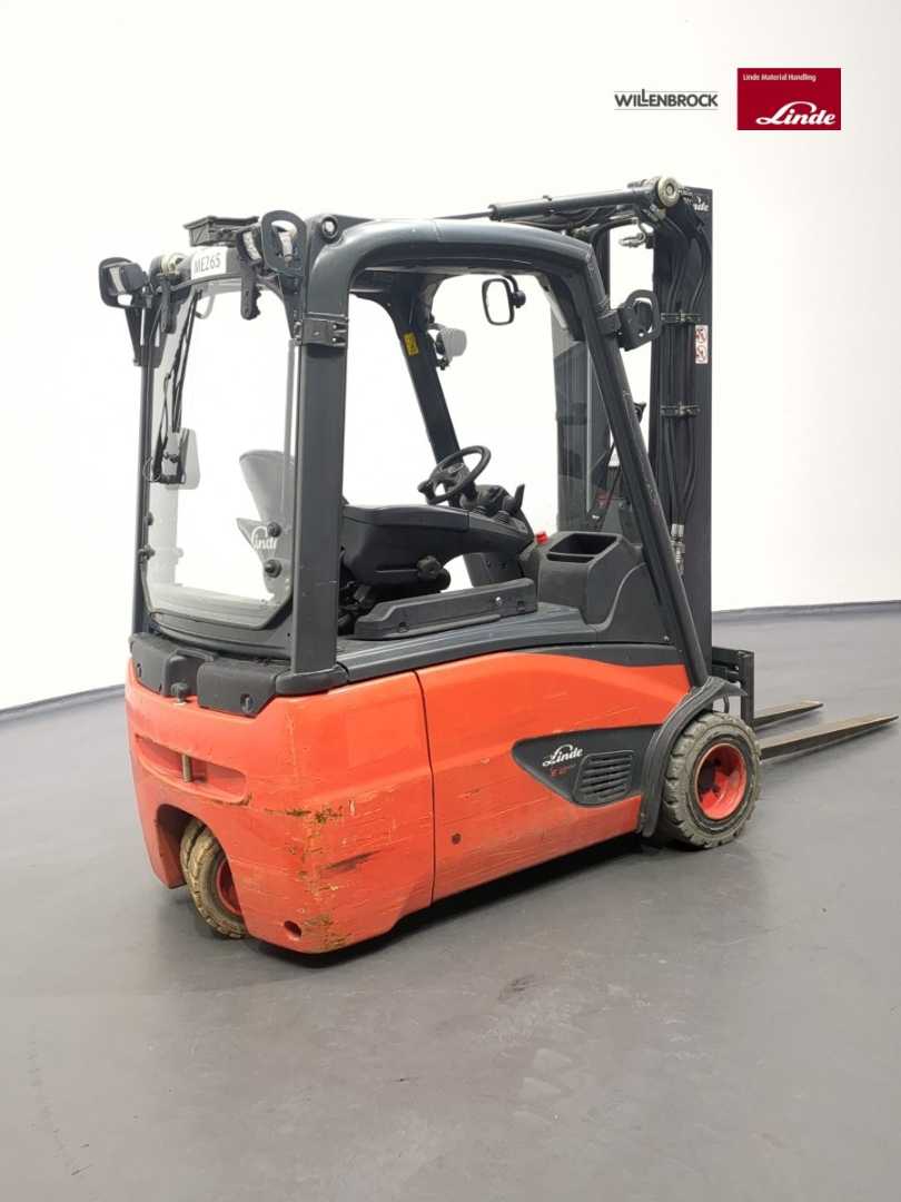 Used Forklift Linde E18-386-02 3 riteņu dakšu iekrāvējs (Image 2) Used Forklift Linde E18-386-02 3 riteņu dakšu iekrāvējs (Image 2)