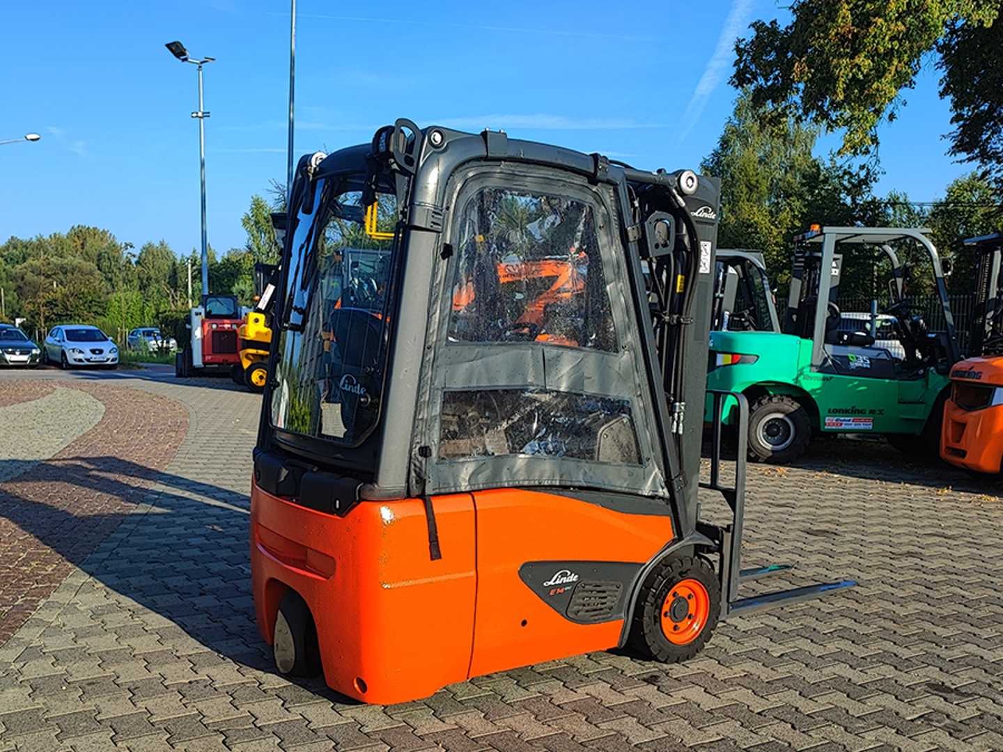 Used Forklift Linde E14-02 3 riteņu dakšu iekrāvējs (Image 7)