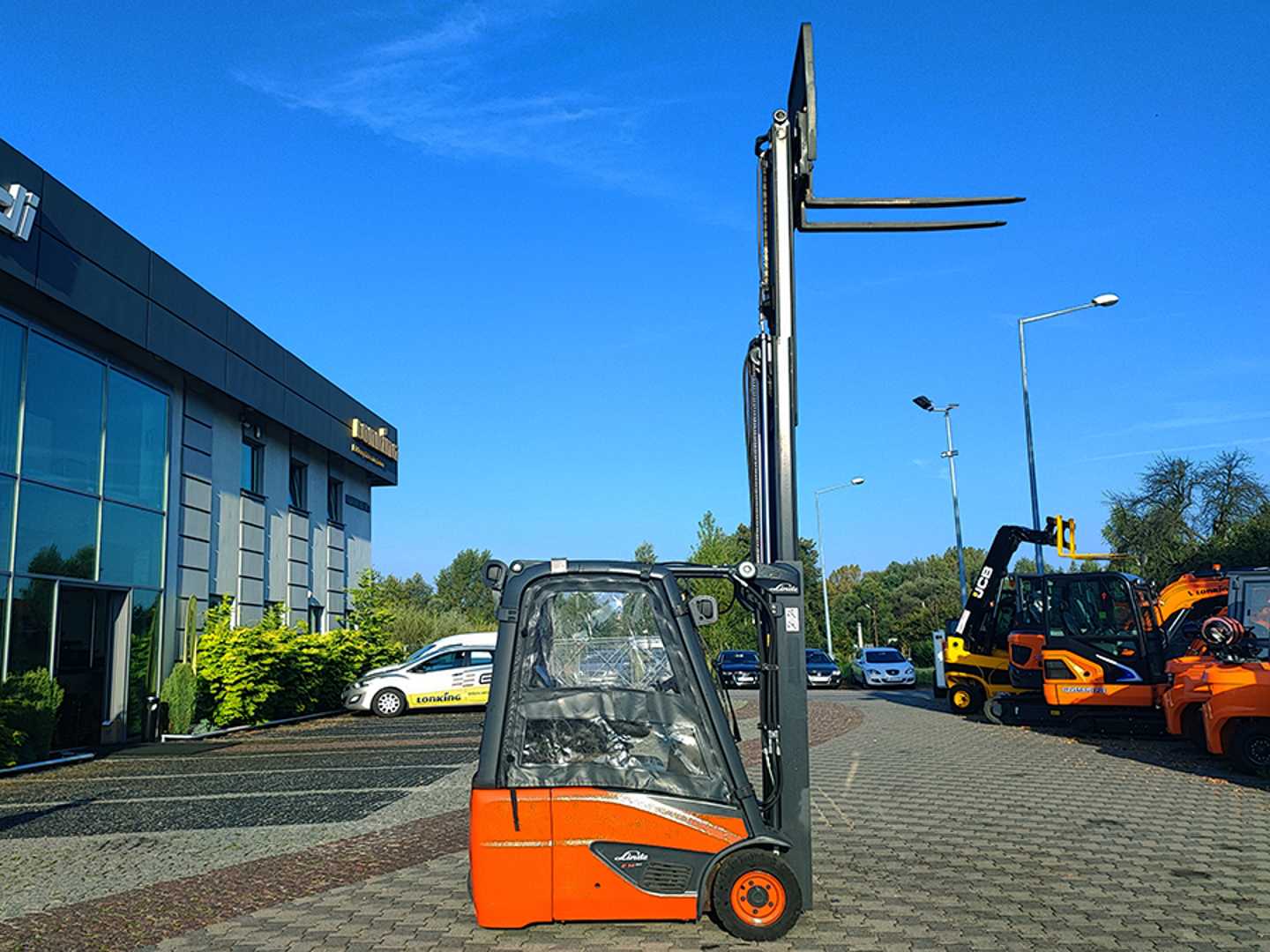 Used Forklift Linde E14-02 3 riteņu dakšu iekrāvējs (Image 8)