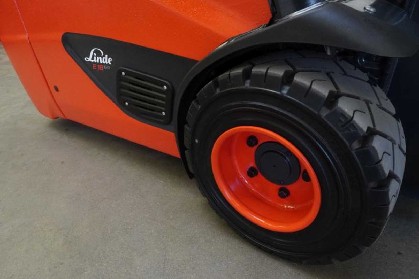 Used Forklift Linde E 18 EVO 386-02 3 riteņu dakšu iekrāvējs (Image 8)