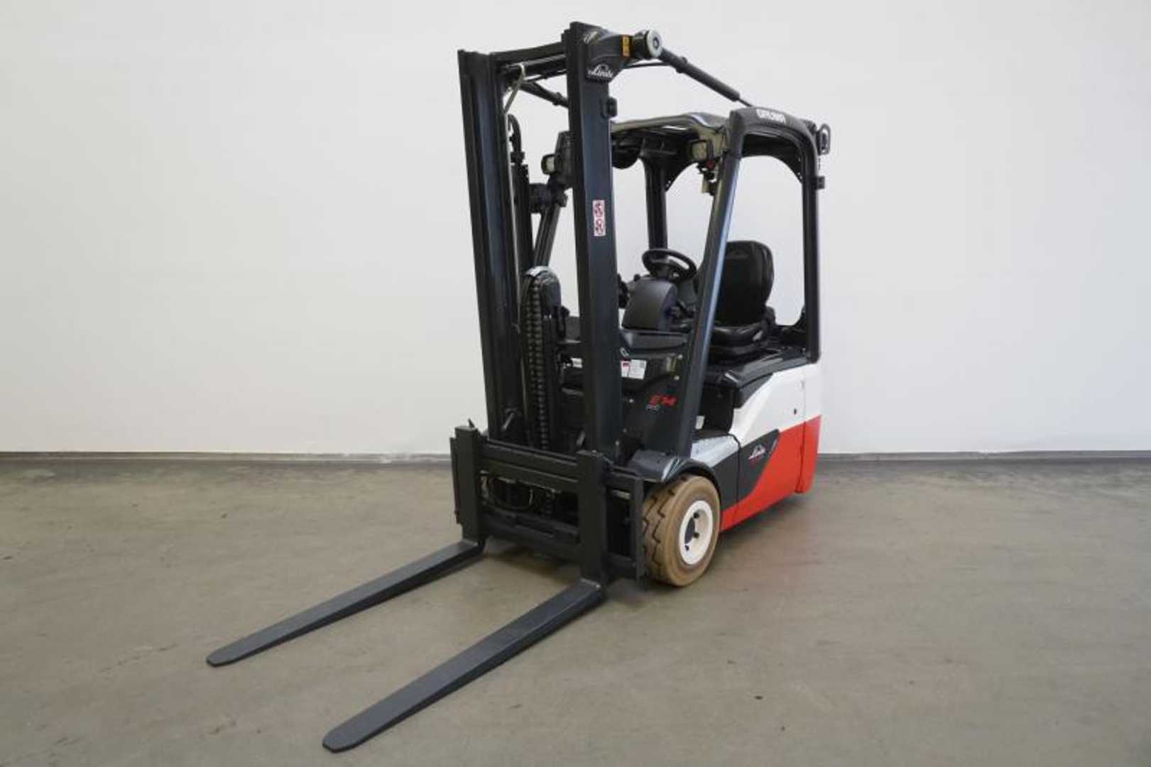 Used Forklift Linde E 14 EVO 386-02 3 riteņu dakšu iekrāvējs (Image 1)