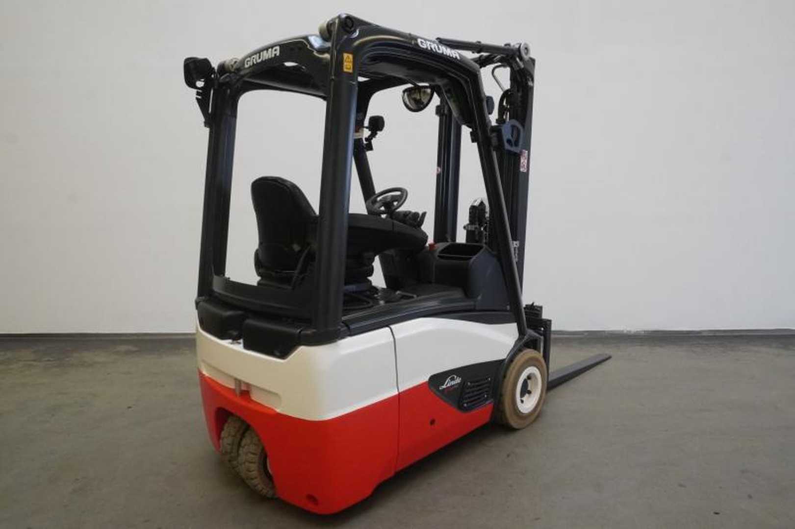 Used Forklift Linde E 14 EVO 386-02 3 riteņu dakšu iekrāvējs (Image 2)