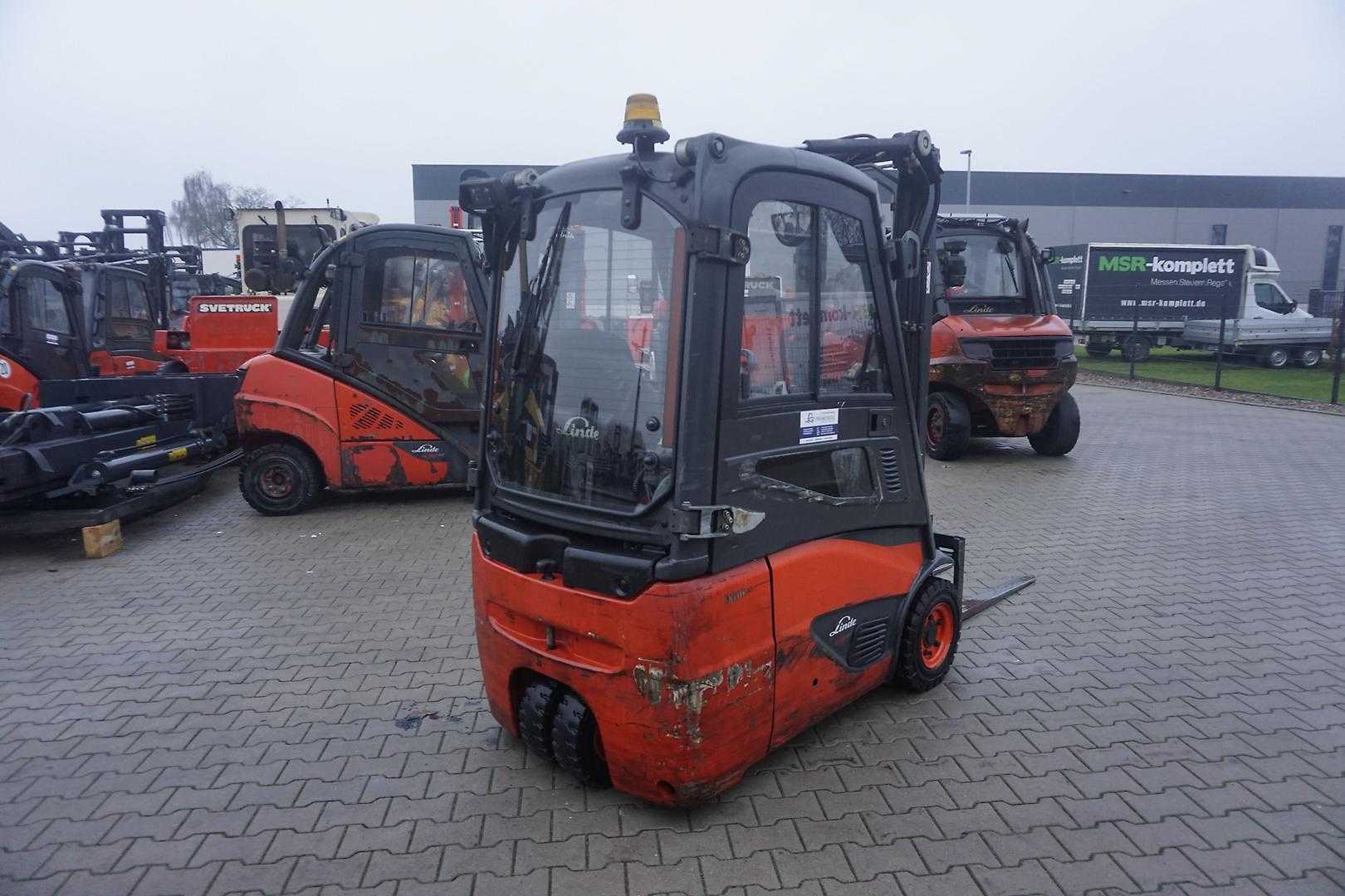Used Forklift Linde E 15-02 - 5.063 Stunden 3 riteņu dakšu iekrāvējs (Image 6) Used Forklift Linde E 15-02 - 5.063 Stunden 3 riteņu dakšu iekrāvējs (Image 6)