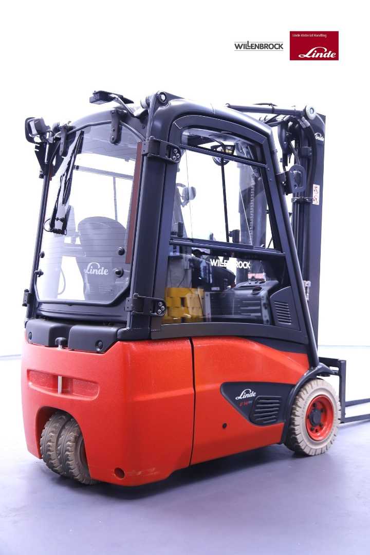 Used Forklift Linde E14-386-02 3 riteņu dakšu iekrāvējs (Image 2)