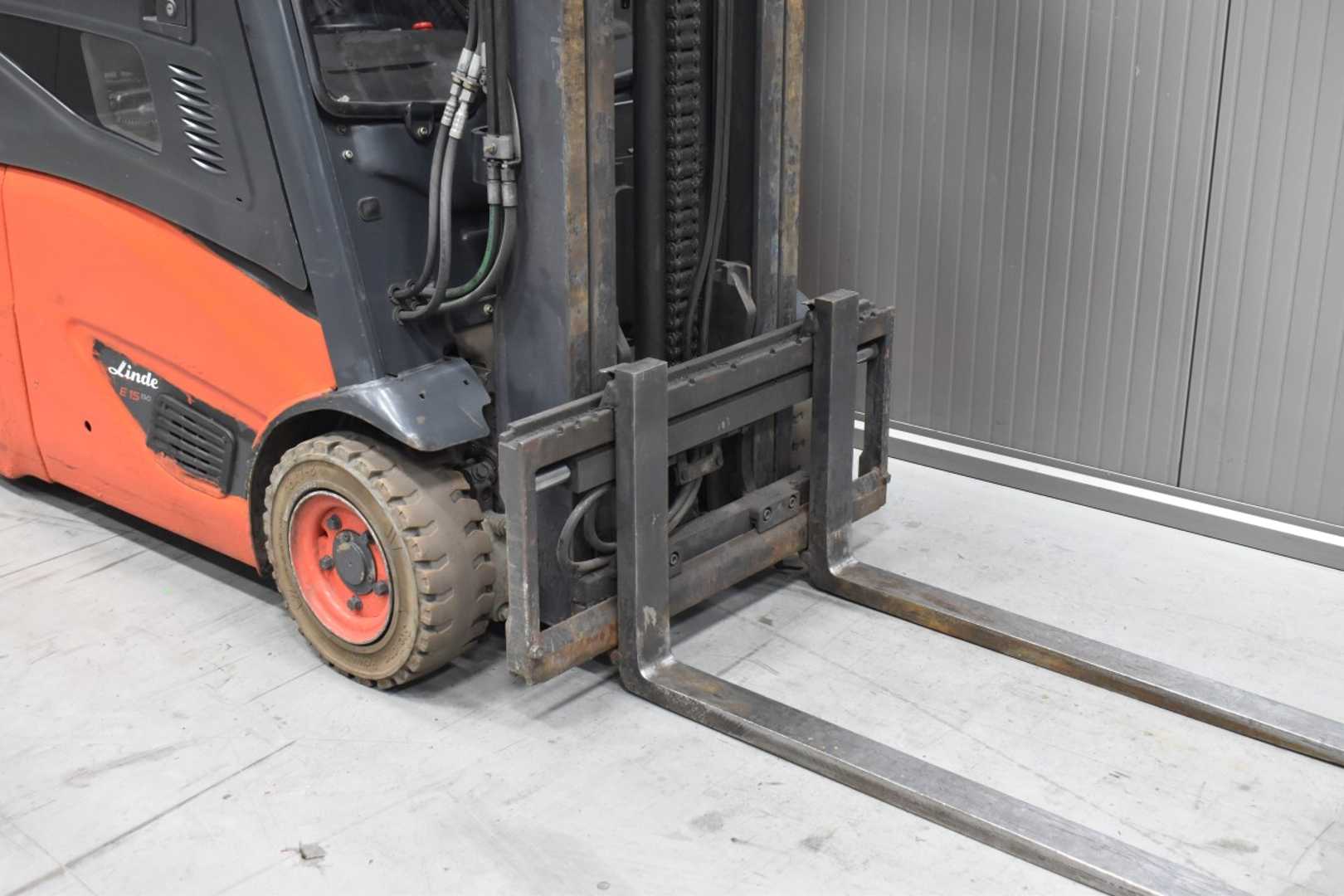 Used Forklift Linde E 15 - 02 /56525/ 3 riteņu dakšu iekrāvējs (Image 6) Used Forklift Linde E 15 - 02 /56525/ 3 riteņu dakšu iekrāvējs (Image 6)