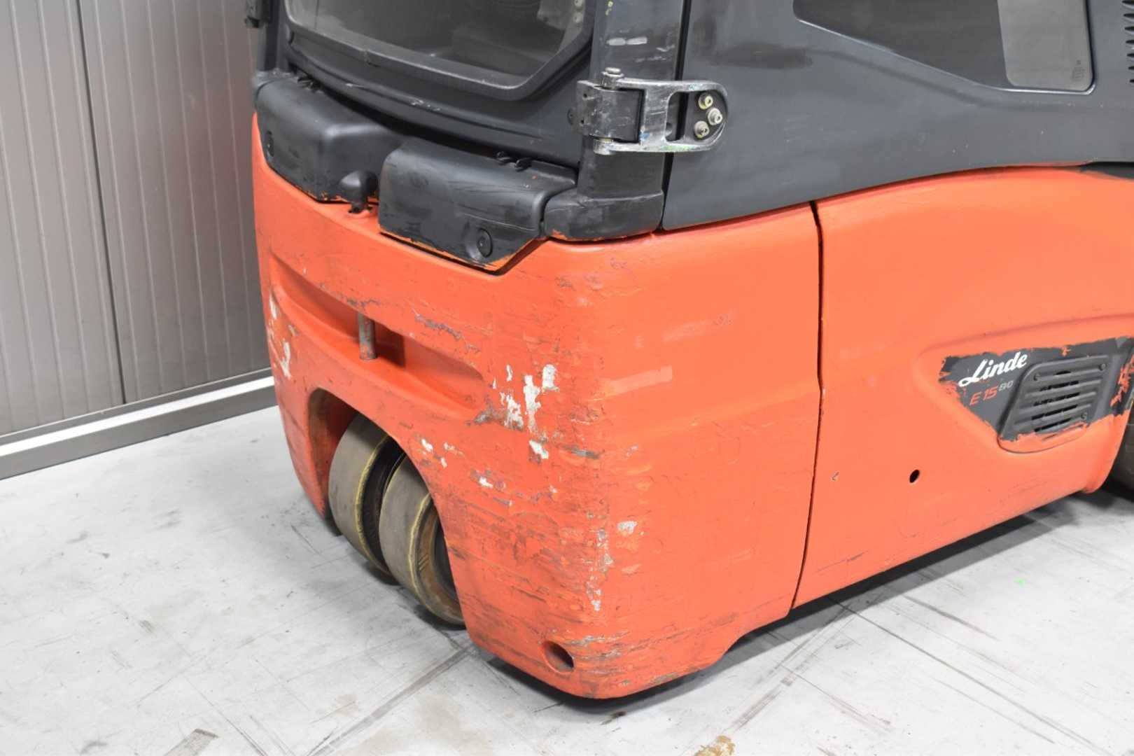 Used Forklift Linde E 15 - 02 /56525/ 3 riteņu dakšu iekrāvējs (Image 8) Used Forklift Linde E 15 - 02 /56525/ 3 riteņu dakšu iekrāvējs (Image 8)