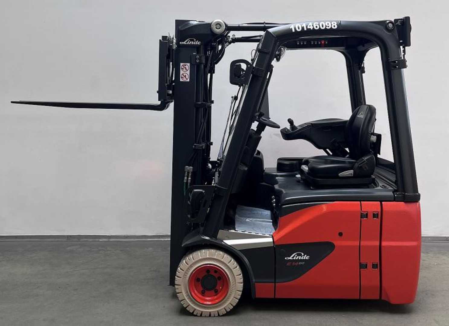 Used Forklift Linde E 14 EVO 386-02 3 riteņu dakšu iekrāvējs (Image 7)