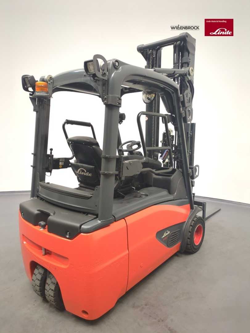 Used Forklift Linde E20L-386-02 3 riteņu dakšu iekrāvējs (Image 2)