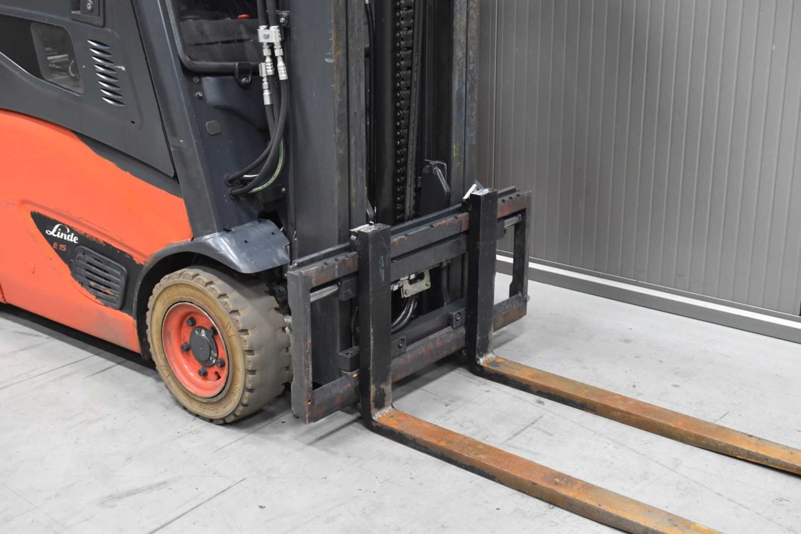 Used Forklift Linde E 15 - 02 /56524/ 3 riteņu dakšu iekrāvējs (Image 6) Used Forklift Linde E 15 - 02 /56524/ 3 riteņu dakšu iekrāvējs (Image 6)