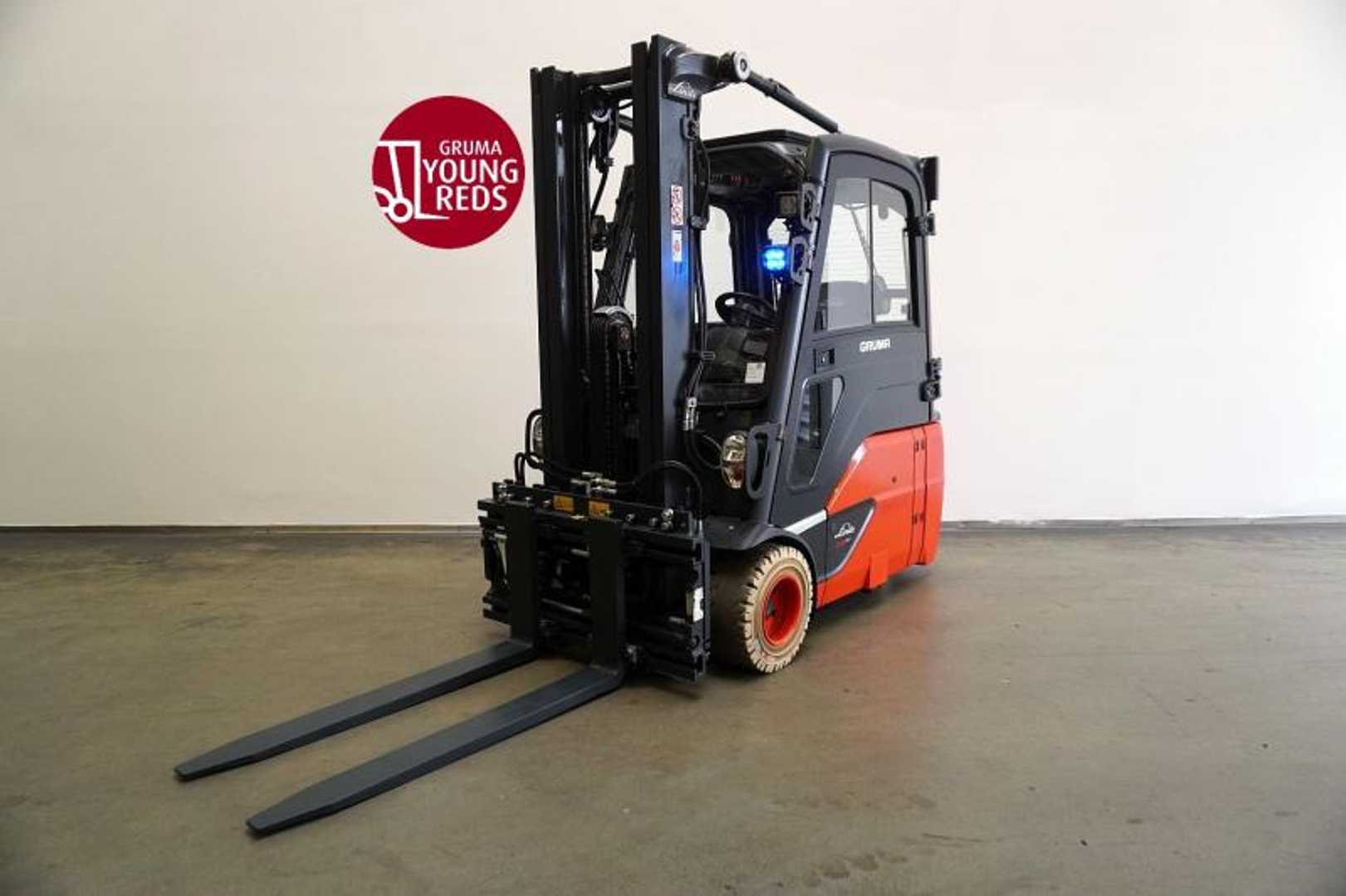 Used Forklift Linde E 18 L EVO 386-02 3 riteņu dakšu iekrāvējs (Image 1)