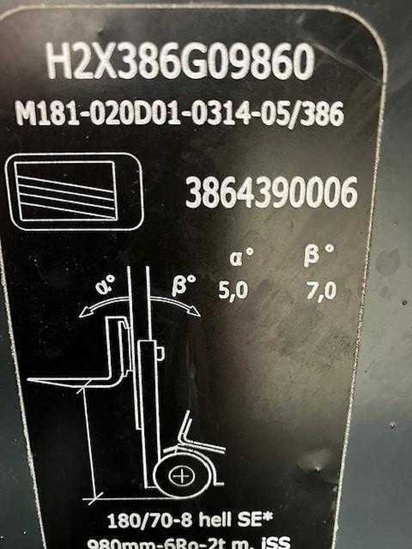 Used Forklift Linde E16C 3 riteņu dakšu iekrāvējs (Image 6) Used Forklift Linde E16C 3 riteņu dakšu iekrāvējs (Image 6)