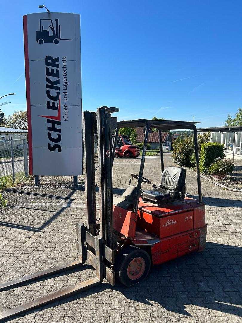 Used Forklift Linde TM15 3 riteņu dakšu iekrāvējs (Image 2) Used Forklift Linde TM15 3 riteņu dakšu iekrāvējs (Image 2)
