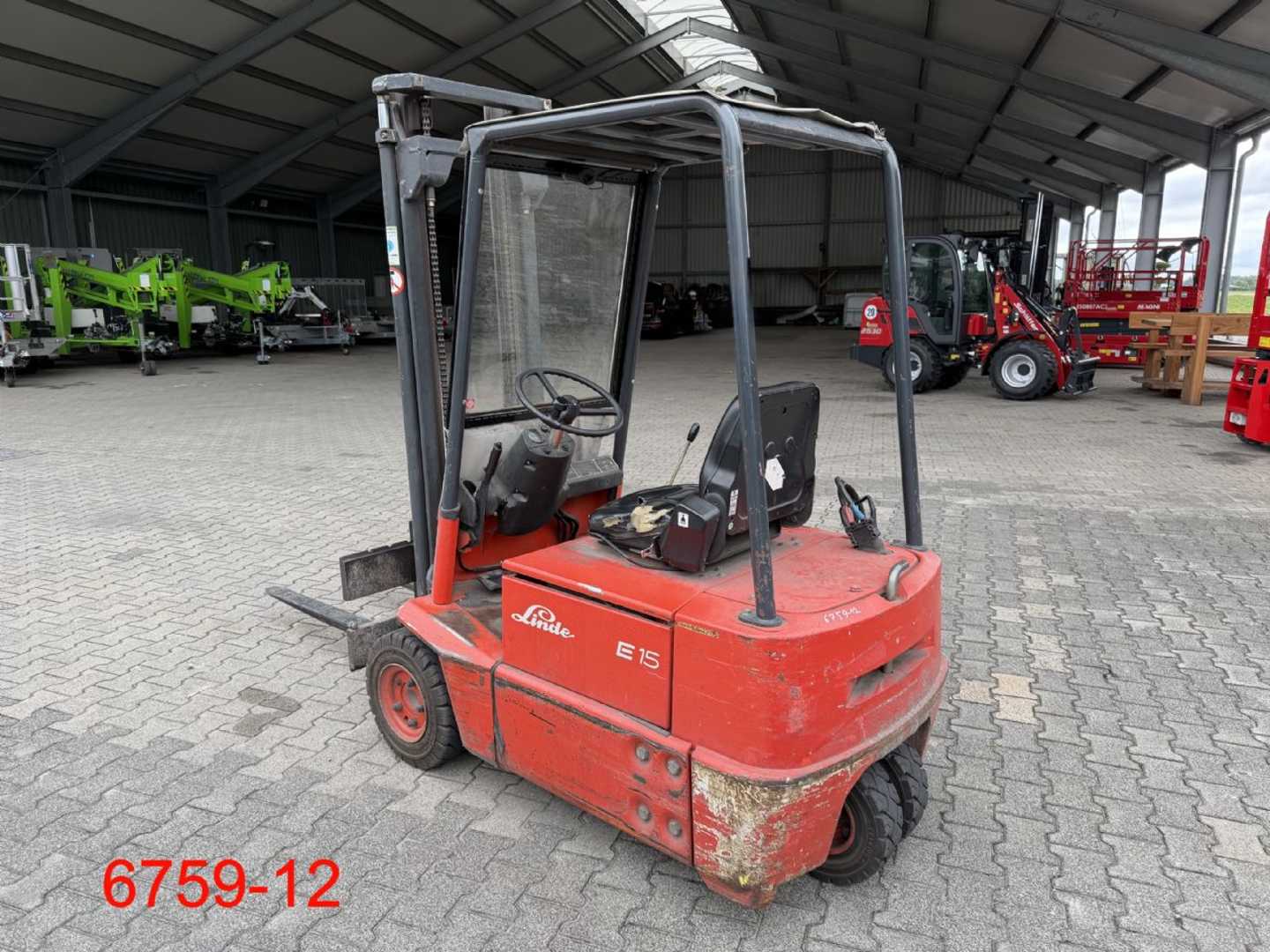 Used Forklift Linde E 15 3 riteņu dakšu iekrāvējs (Image 3) Used Forklift Linde E 15 3 riteņu dakšu iekrāvējs (Image 3)